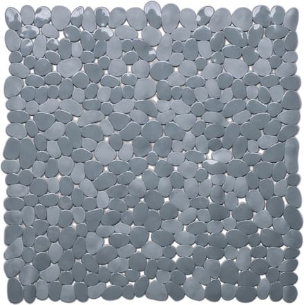 Wicotex Douche mat - grijs - 53 x 53 cm - vierkant - Schimmelbestendig - Anti-slip