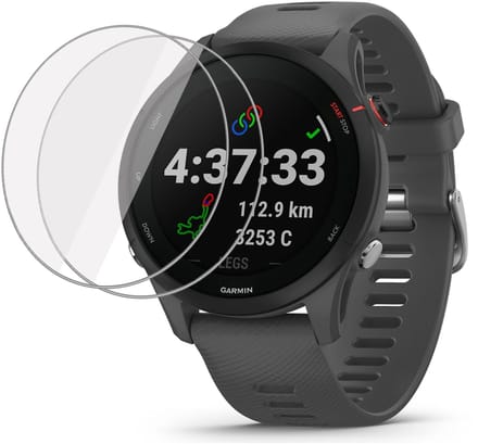 ChiGuard Screenprotector 2x geschikt voor GARMIN Forerunner 255 Screenprotector - Beschermglas - Gehard Glas - GuardCover