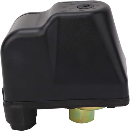 Drukschakelaar Waterpomp - Pompbesturing - Automatische Waterdruk - Verstelbaar 15-80 PSI - 3/8 NPT - Goud