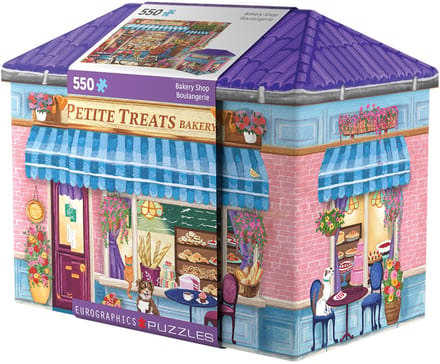 Eurographics puzzel Bakery Shop 550 stukjes karton educatief.