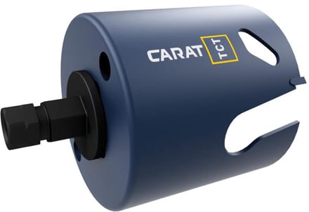 Carat Briljant TCT gatzaag 044mm l.60 + adapter