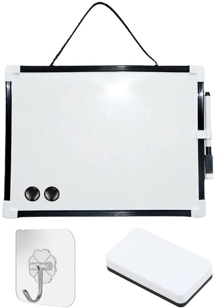 Dailygoods- Whiteboard Klein - Magnetisch Whiteboard - Whiteboard Stiften - Whiteboard Wisser - Whiteboard Magneten - Geschikt Voor Training