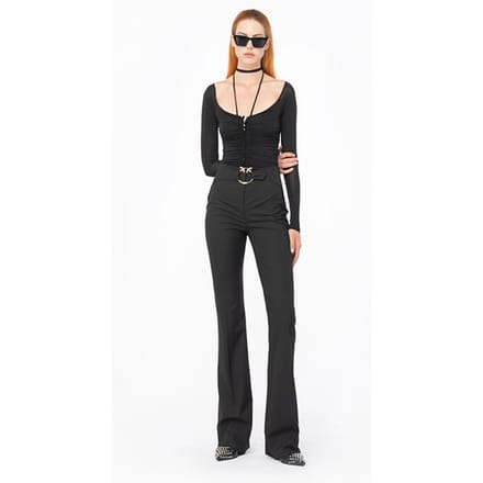 PINKO Birba Body Black Größe: M | Bodies Outlet | Damen | Schwarz