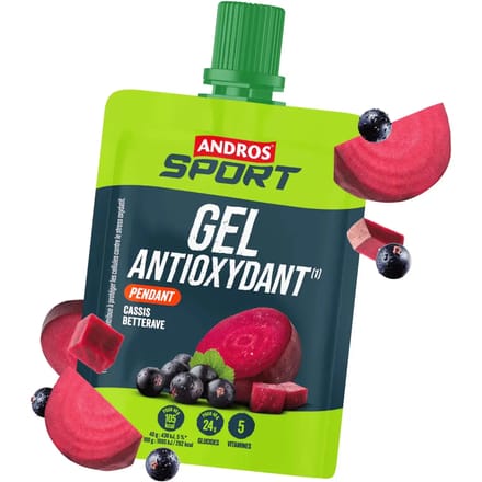 Antioxidant Energiegel Andros Sport Cassis Betterave