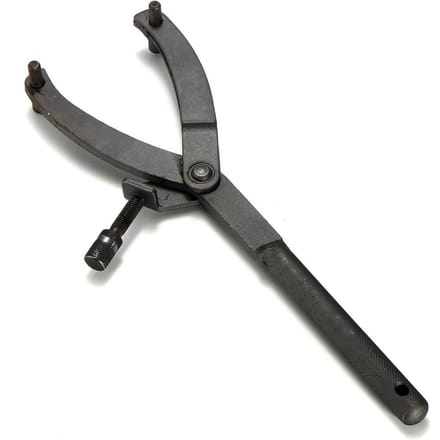 Clé à molette réglable, extracteur de magnéto d'embrayage, outil de réparation noir