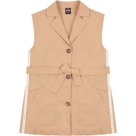 Mouwloze linnen blouse voor dames Colmar
