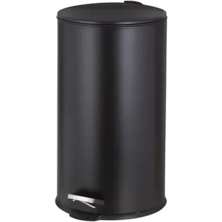 Decomode Pedaalemmer New - Metaal - Zwart - 29x29x43.5cm - 20l