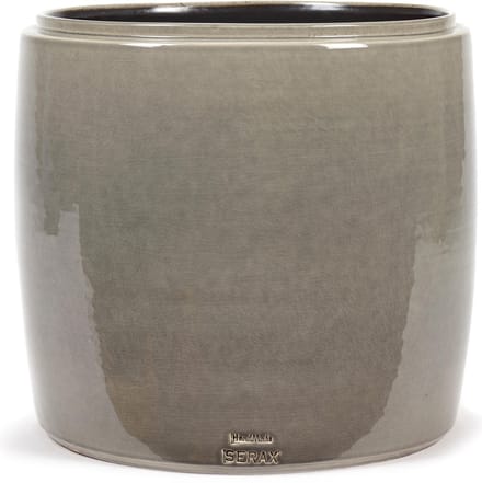 Serax - Glazed shades - Bloempot M - Grijs - 34 Ø