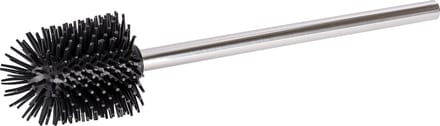 Wenko Toiletborstel 8 X 35 Cm Siliconen/rvs Zwart