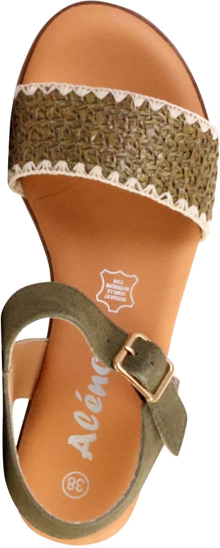 Alénoa leren sandalen