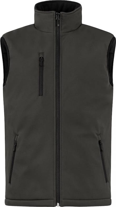 Clique Padded Softshell Vest 020958 - Donkergrijs - XS