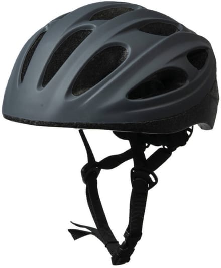 Fietshelm - Volwassen - Verstelbaar - Maat S 52-54 cm - Donker Grijs