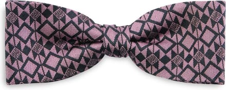 We Love Ties - Strikken - Strik Dressed - Aztec - marineblauw / roze