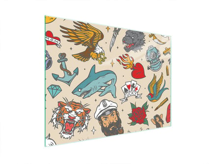 TMK ArtDeko - Snijplank - 40x30 cm - Veilig en Modern - Antibacterieel