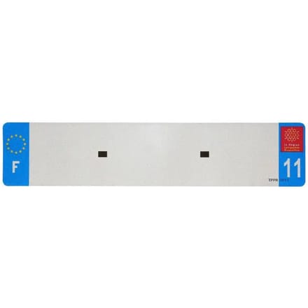 Nummerplaatstrip voor pvc Top Plaq 11