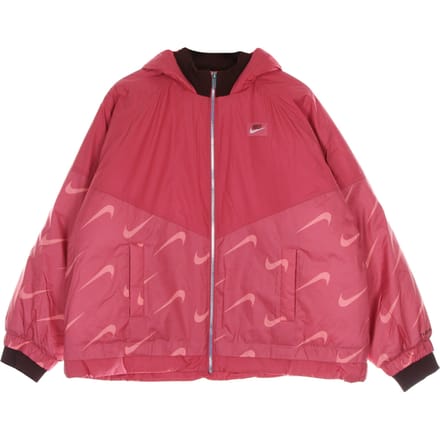 Dames donsjack Therma Fit Icon Clash jack met capuchon Archaeo roze/brons Eclipse