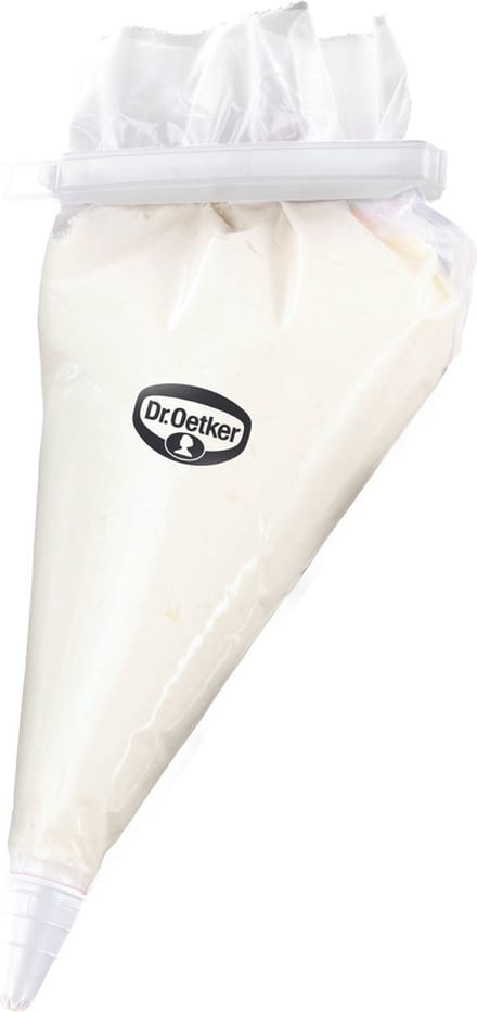 Dr. Oetker Spuitzak - wegwerp set met 10 stuks - incl. 4 spuitmondjes