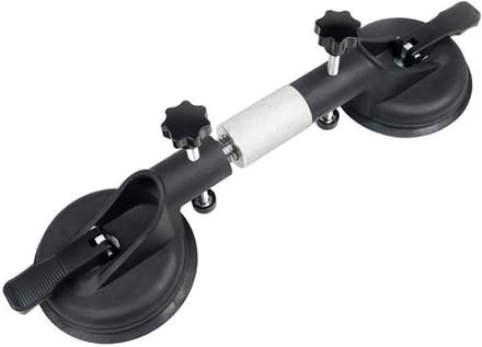 Tegel Lifter - Zuignap Drager - Vloeren Plaatsen - Variabele Hoek - 12 cm - Aluminium