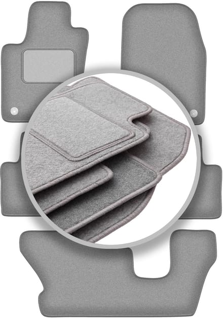 Grijze automatten voor: Dodge Durango III 7-zits (2010-2020)
