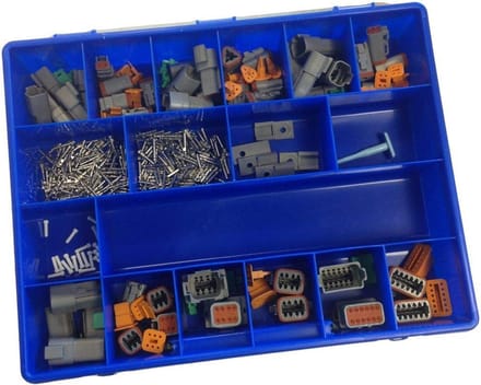 DEUTSCH stekkerassortiment boxset serie DT 320-delig