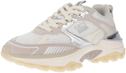 D.Franklin DFSH347007 Track Flame - Damesschoen - Zilver-metallic