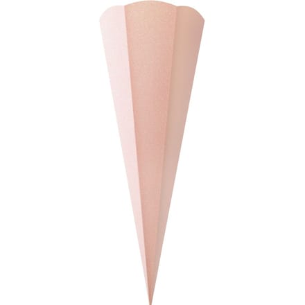 Schoolkegel blank "Glitter" - Rose