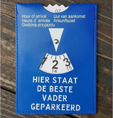Parkeerschijf - Vaderdag