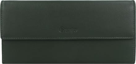 Esquire Viktoria Portemonnee RFID Leer 18,5 cm - Dames - Horizontaal - grün