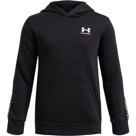 Icon Taping Hoodie Fleece Kinderen Black/White M
