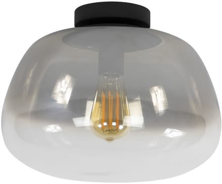 Giga Meubel Plafondlamp Pulse - Grijs - 1-Lichts - 36x36x22cm