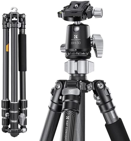 K&F X254C4 Carbon Statief