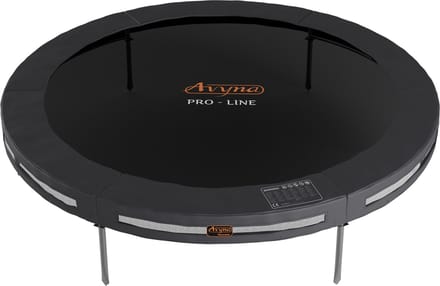 Avyna InGround Trampoline Ø305 cm – Grijs – Rond Ingraafmodel – Middelgroot Formaat – Premium Kwaliteit