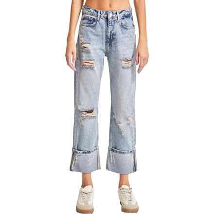 It's Basic - Straight Mid Rise Jeans