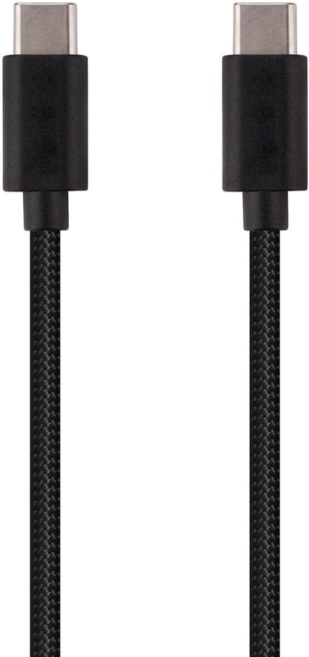 Musthavz to Go- USB-C naar USB-C Kabel - 0.5 meter lengte - Zwart (60W)