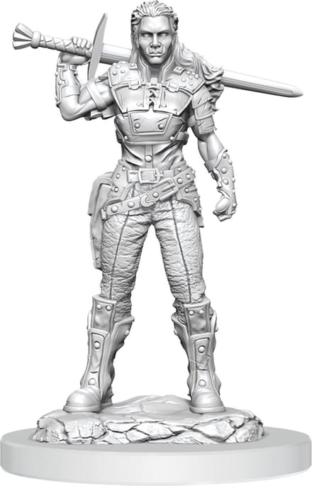 D&D Nolzur's Marvelous Miniatures Orc Fighter Female