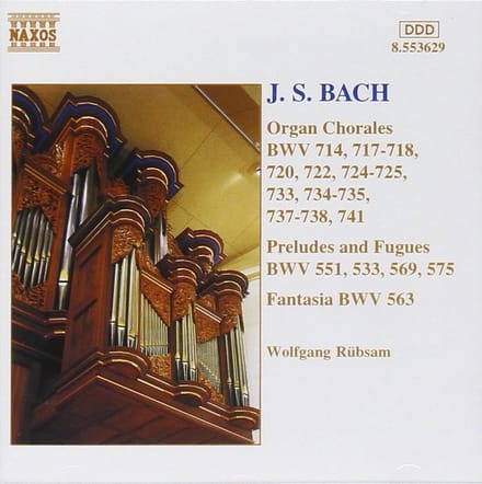 Wolfgang Rübsam - J.S. Bach: Organ Chorales | Preludes & Fugues (CD)