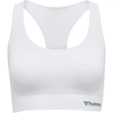 Top hummel Brassière de sport Seamless blanche