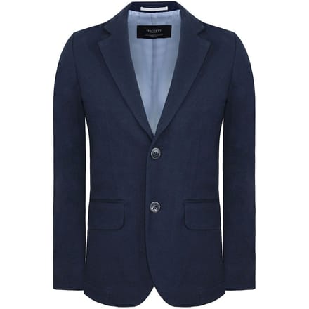 Hackett Londen Stretch Piqué Marine Blazer Kinderen