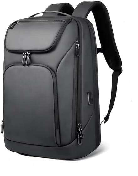Laptop Rugzak 17.3 inch - Waterafstotende Backpack met USB Poort - Front Loader - Anti-Diefstal