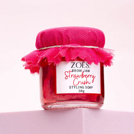 ZOËS Brow Jam Styling Soap Strawberry Crush