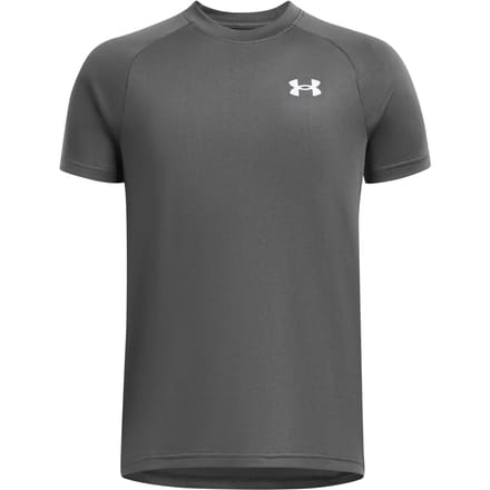 Under Armour Tech T-shirts Kinder - Grijs - Maat 137 - 149 CM - Poly Jersey
