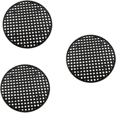 Bloempot Bodem Gaas - Pot Bodem Pads - Planten Verzorgen - Efficiënte Drainage - 7.5 cm - Zwart