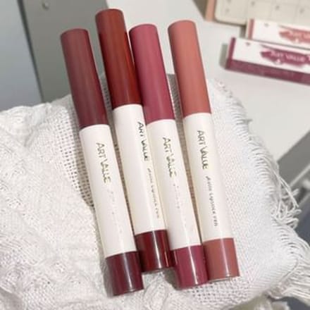 Art Value - Soft Silky Matte Lipstick Pen - 6 Colors 3# Off-Season Rose - 1.4g