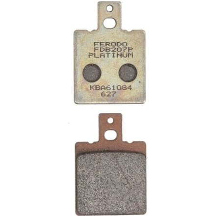 Ferodo Fdb207p Platinum Road Semi-gesinterde Remblokken Transparant