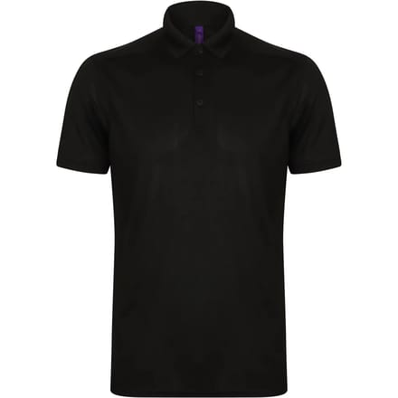Stretch polyester polo Henbury