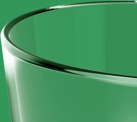 HappyGlass - Mister Vincent Bierglas Vaasje 330 ml Set van 100 Stuks - Aluminium - Transparant