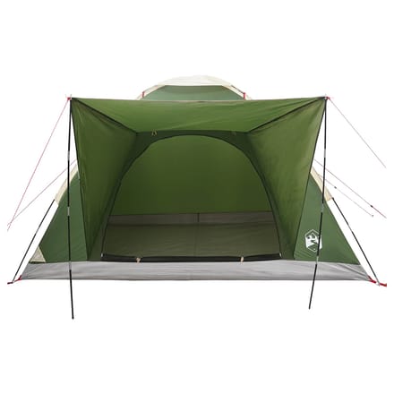 vidaXL - Kamperen - tent - 4-persoons - Groen - Polyester - en - Staal
