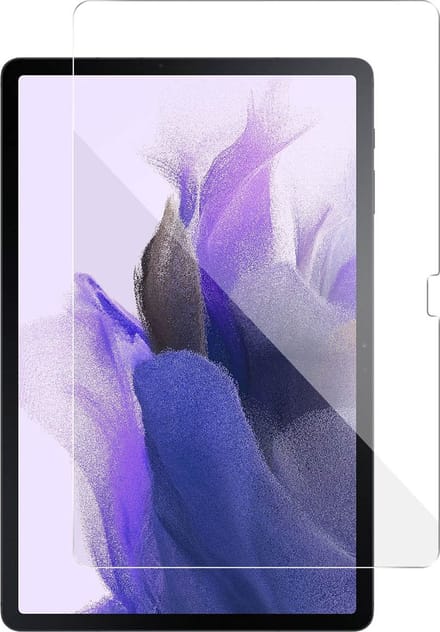 Avizar Tempered Glass Screenprotector Geschikt voor Samsung Tab S7 Plus / S9 Plus, Transparant