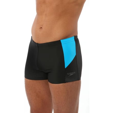 Speedo - Maat 4 ( S ) - DIVE AQUASHORT BLACK/BLUE