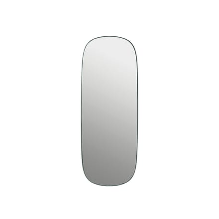Muuto Framed spiegel - L - vert/ transparent